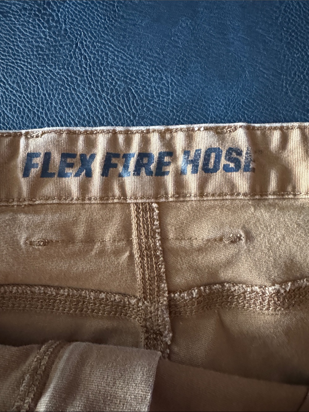 Men's Casual Straight-Leg Chino Pants — Brown Duluth Trading - Picture 5 of 6
